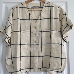 The Linen Utility Shirt by Everlane